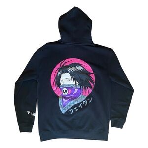 HYPLAND HXH Feitan Hoodie Black Size M
